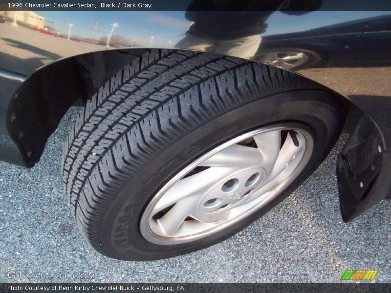 Black / Dark Gray 1996 Chevrolet Cavalier Sedan