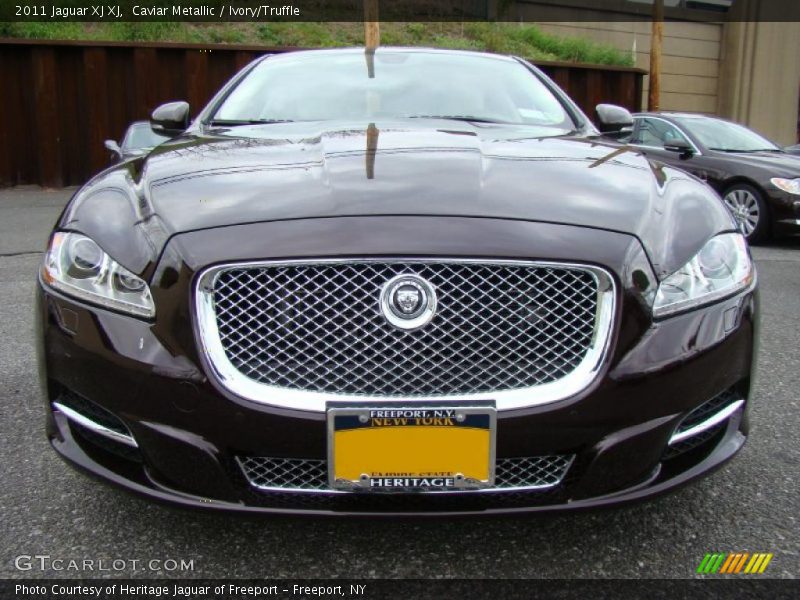 Caviar Metallic / Ivory/Truffle 2011 Jaguar XJ XJ