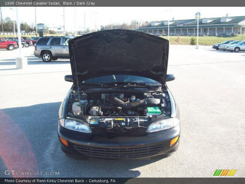 Black / Dark Gray 1996 Chevrolet Cavalier Sedan