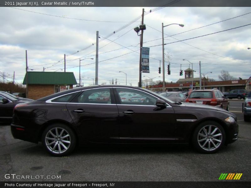 Caviar Metallic / Ivory/Truffle 2011 Jaguar XJ XJ