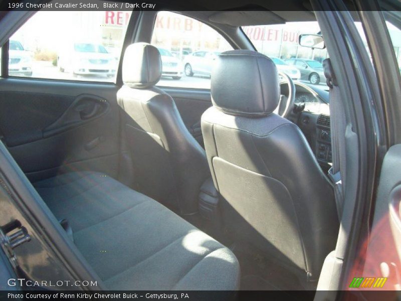 Black / Dark Gray 1996 Chevrolet Cavalier Sedan