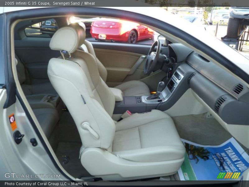 Serengeti Sand / Wheat 2005 Infiniti G 35 Coupe