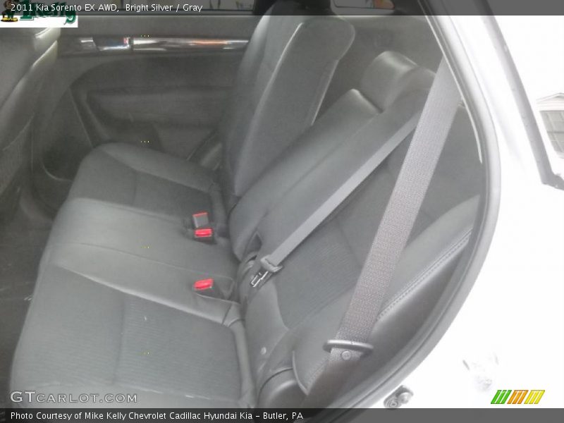 Bright Silver / Gray 2011 Kia Sorento EX AWD