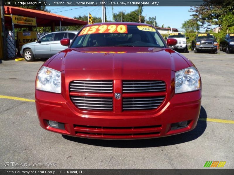 Inferno Red Crystal Pearl / Dark Slate Gray/Medium Slate Gray 2005 Dodge Magnum R/T