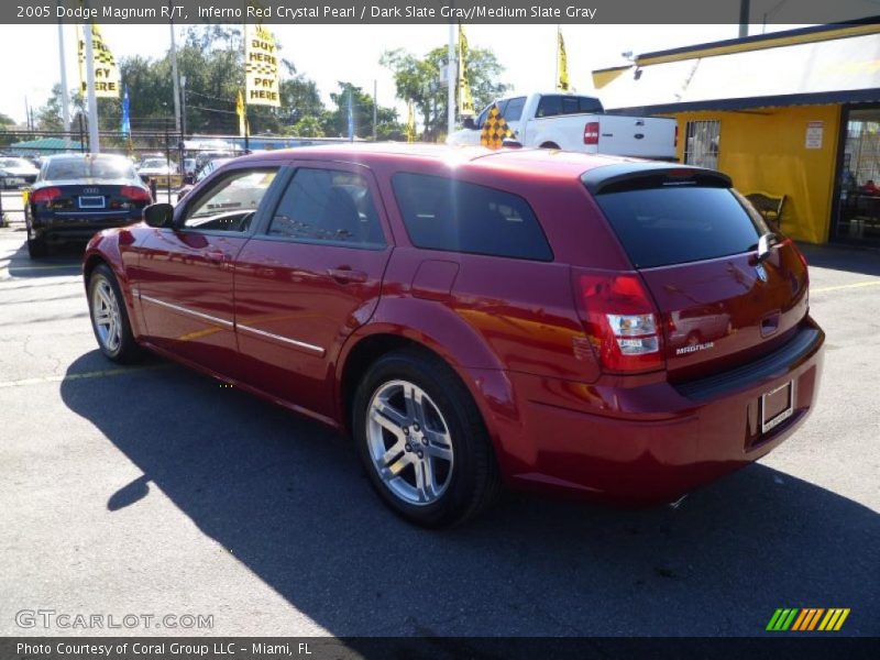 Inferno Red Crystal Pearl / Dark Slate Gray/Medium Slate Gray 2005 Dodge Magnum R/T