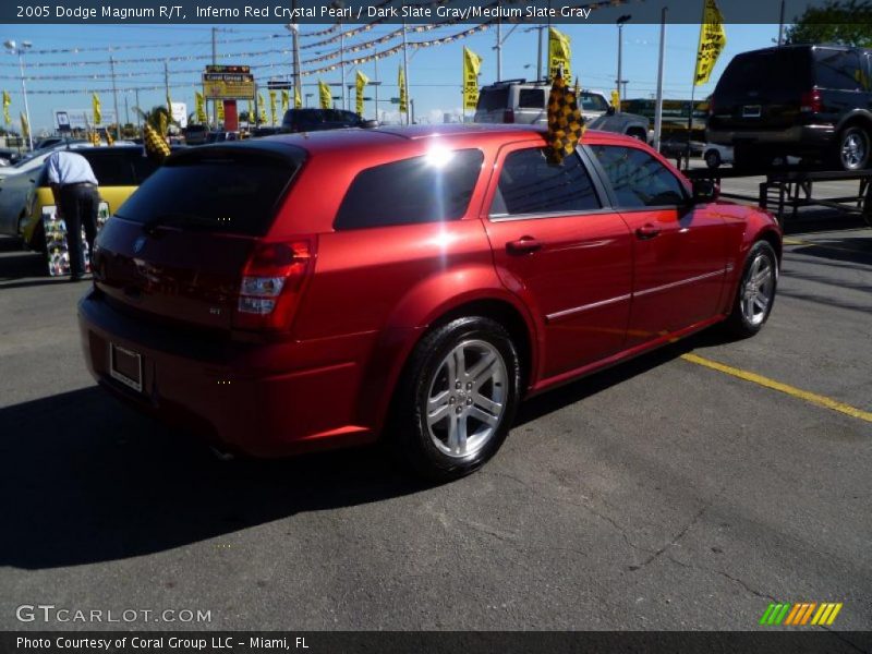 Inferno Red Crystal Pearl / Dark Slate Gray/Medium Slate Gray 2005 Dodge Magnum R/T