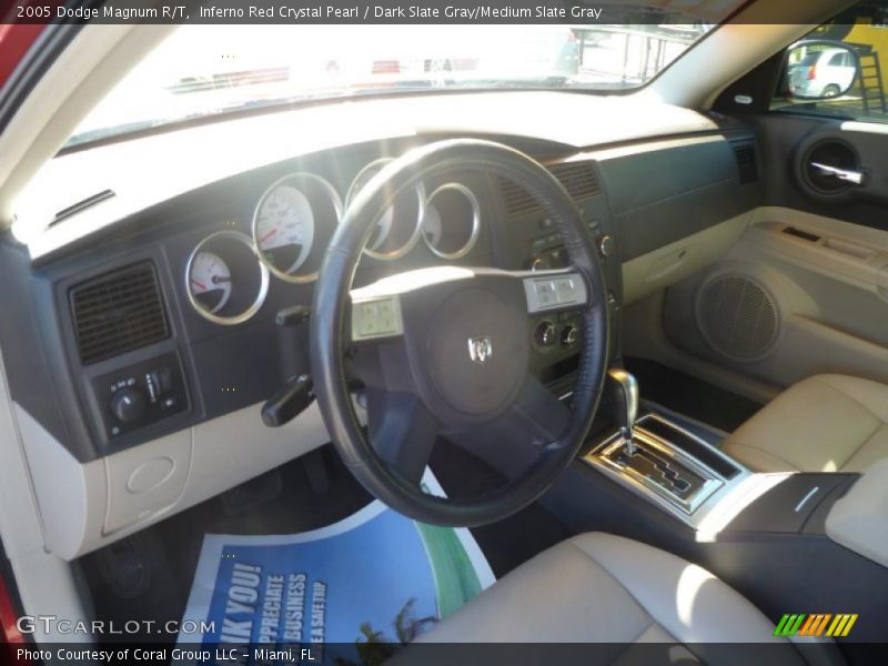 Inferno Red Crystal Pearl / Dark Slate Gray/Medium Slate Gray 2005 Dodge Magnum R/T