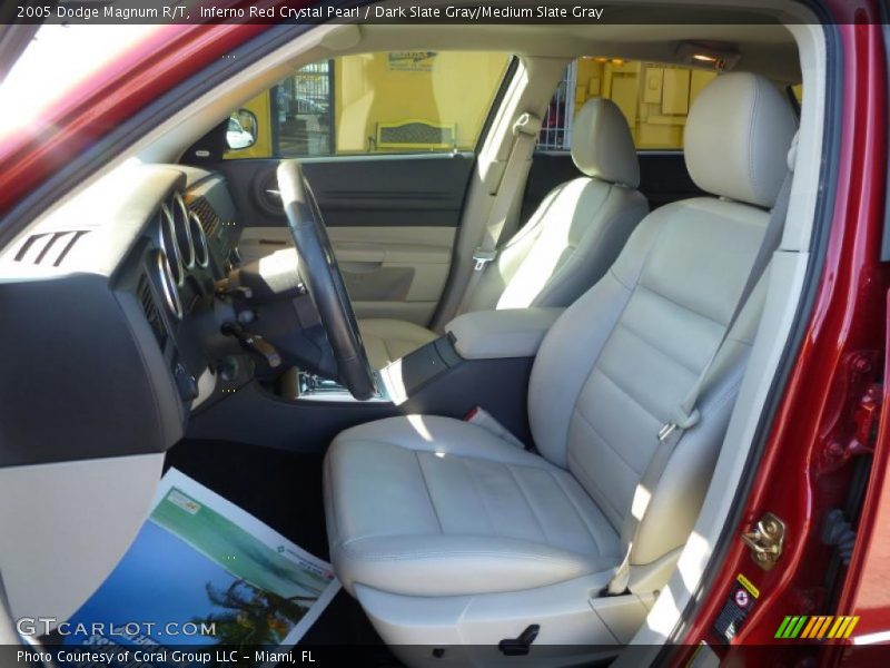 Inferno Red Crystal Pearl / Dark Slate Gray/Medium Slate Gray 2005 Dodge Magnum R/T