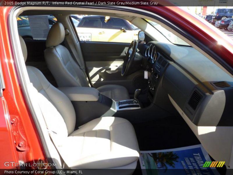 Inferno Red Crystal Pearl / Dark Slate Gray/Medium Slate Gray 2005 Dodge Magnum R/T
