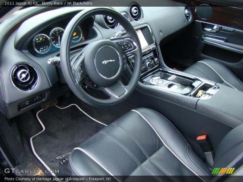 Jet Black/Ivory Interior - 2011 XJ XJL 