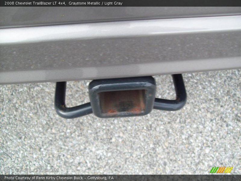Graystone Metallic / Light Gray 2008 Chevrolet TrailBlazer LT 4x4