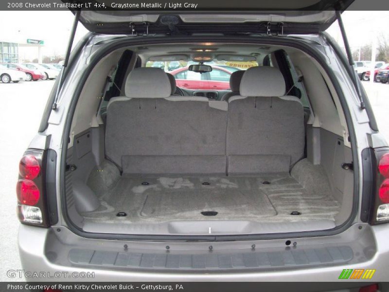Graystone Metallic / Light Gray 2008 Chevrolet TrailBlazer LT 4x4