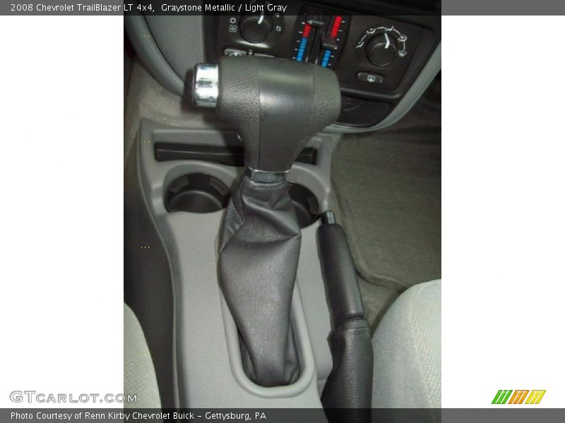 Graystone Metallic / Light Gray 2008 Chevrolet TrailBlazer LT 4x4