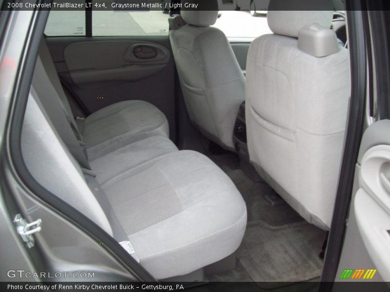 Graystone Metallic / Light Gray 2008 Chevrolet TrailBlazer LT 4x4