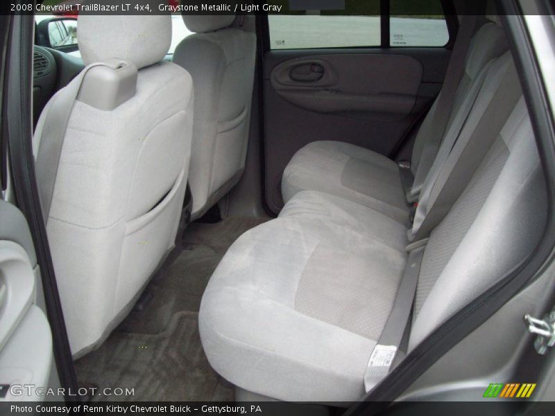 Graystone Metallic / Light Gray 2008 Chevrolet TrailBlazer LT 4x4