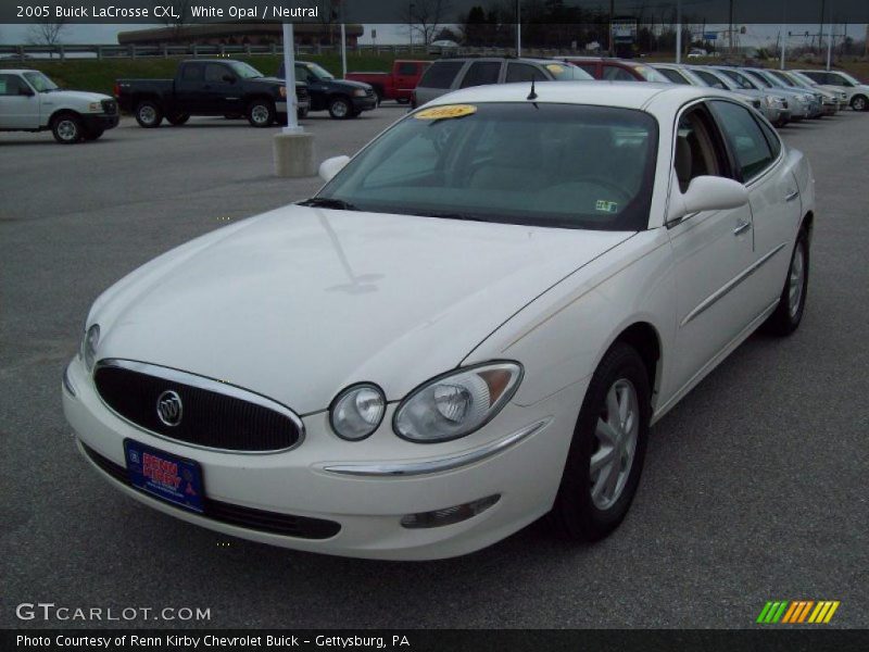 White Opal / Neutral 2005 Buick LaCrosse CXL