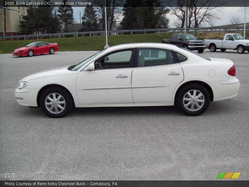 White Opal / Neutral 2005 Buick LaCrosse CXL