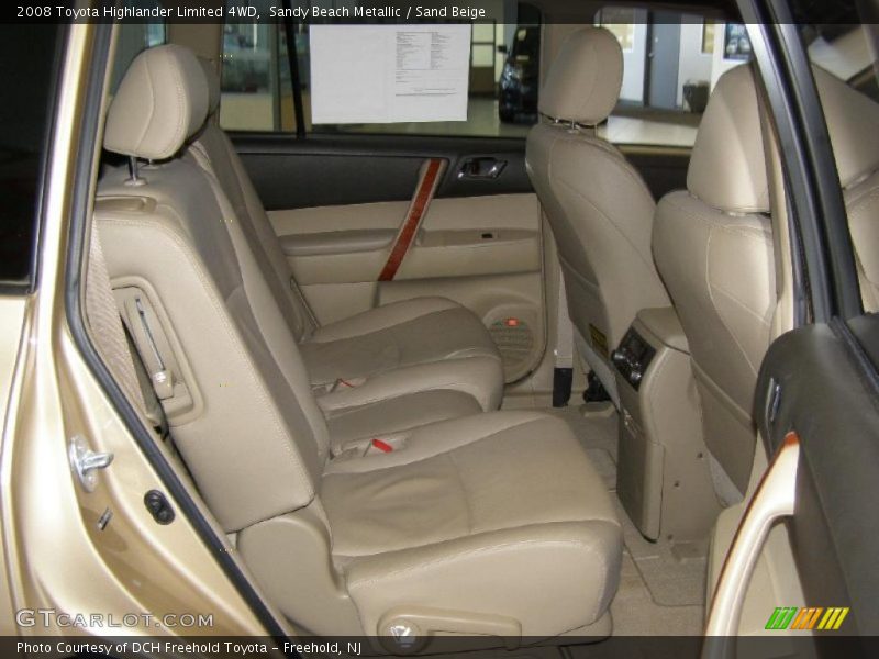 Sandy Beach Metallic / Sand Beige 2008 Toyota Highlander Limited 4WD