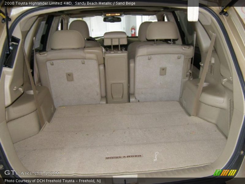 Sandy Beach Metallic / Sand Beige 2008 Toyota Highlander Limited 4WD