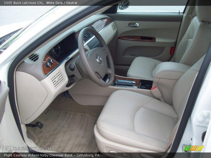 White Opal / Neutral 2005 Buick LaCrosse CXL