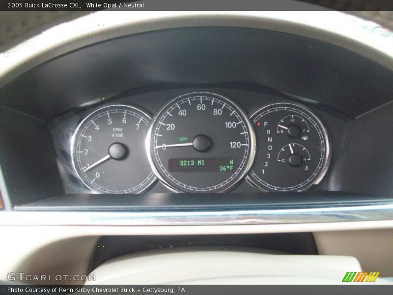 White Opal / Neutral 2005 Buick LaCrosse CXL
