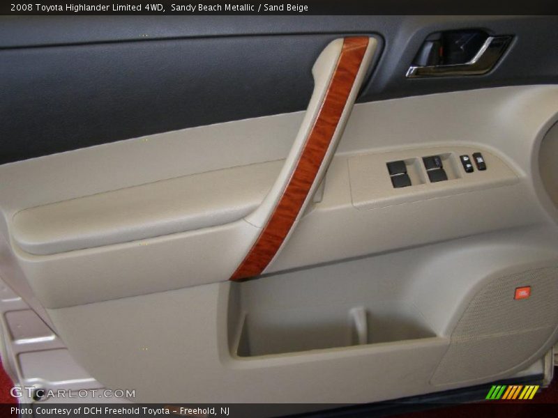 Sandy Beach Metallic / Sand Beige 2008 Toyota Highlander Limited 4WD