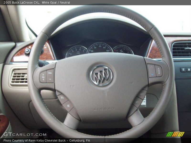 White Opal / Neutral 2005 Buick LaCrosse CXL