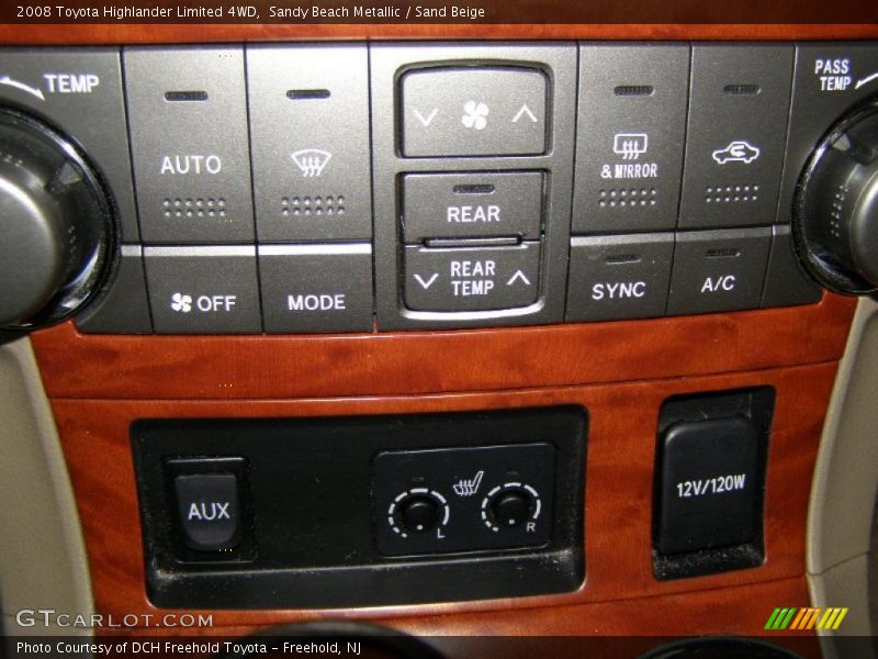 Sandy Beach Metallic / Sand Beige 2008 Toyota Highlander Limited 4WD