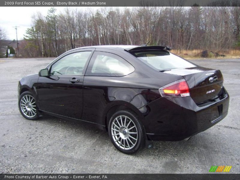  2009 Focus SES Coupe Ebony Black