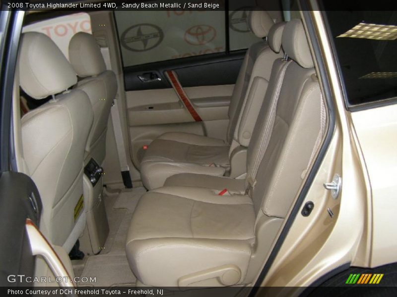 Sandy Beach Metallic / Sand Beige 2008 Toyota Highlander Limited 4WD