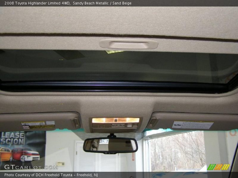Sandy Beach Metallic / Sand Beige 2008 Toyota Highlander Limited 4WD