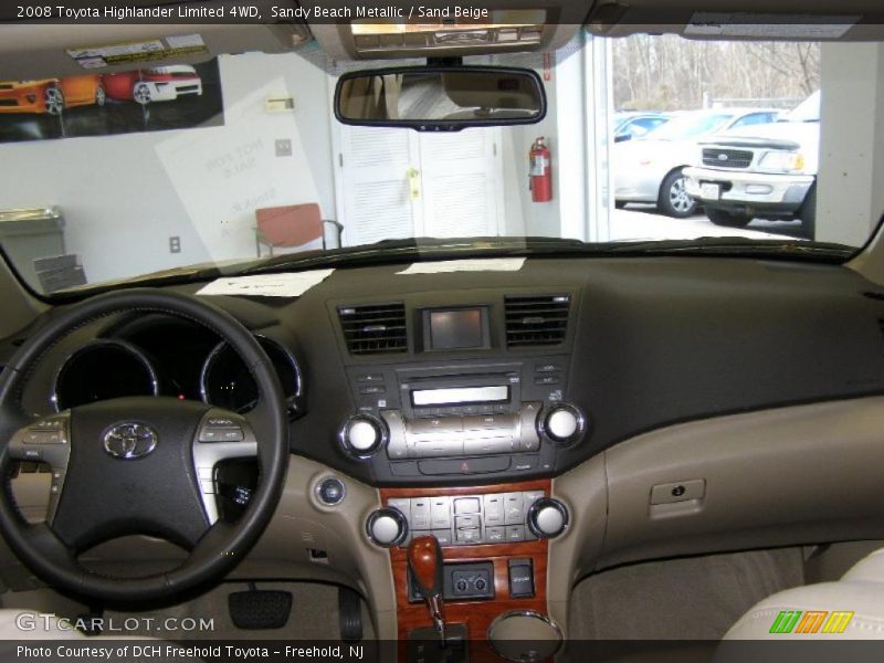 Sandy Beach Metallic / Sand Beige 2008 Toyota Highlander Limited 4WD
