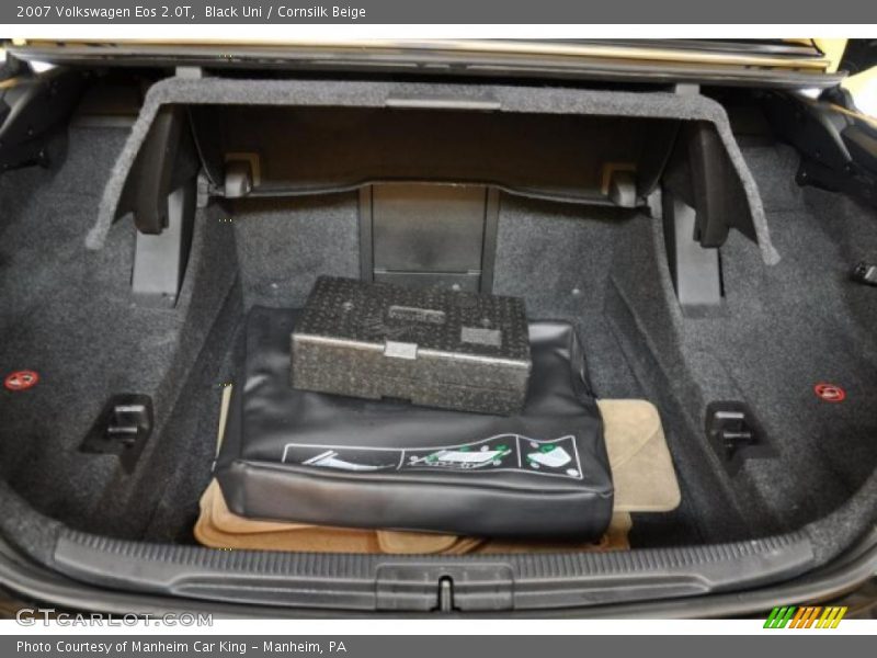 Black Uni / Cornsilk Beige 2007 Volkswagen Eos 2.0T