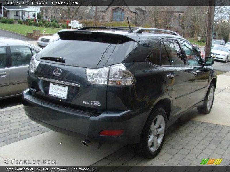 Flint Mica / Black 2008 Lexus RX 350 AWD