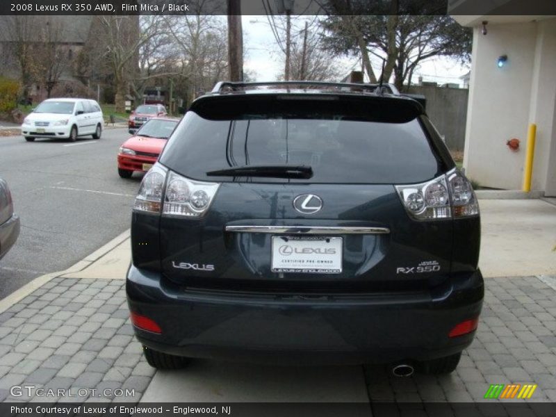 Flint Mica / Black 2008 Lexus RX 350 AWD