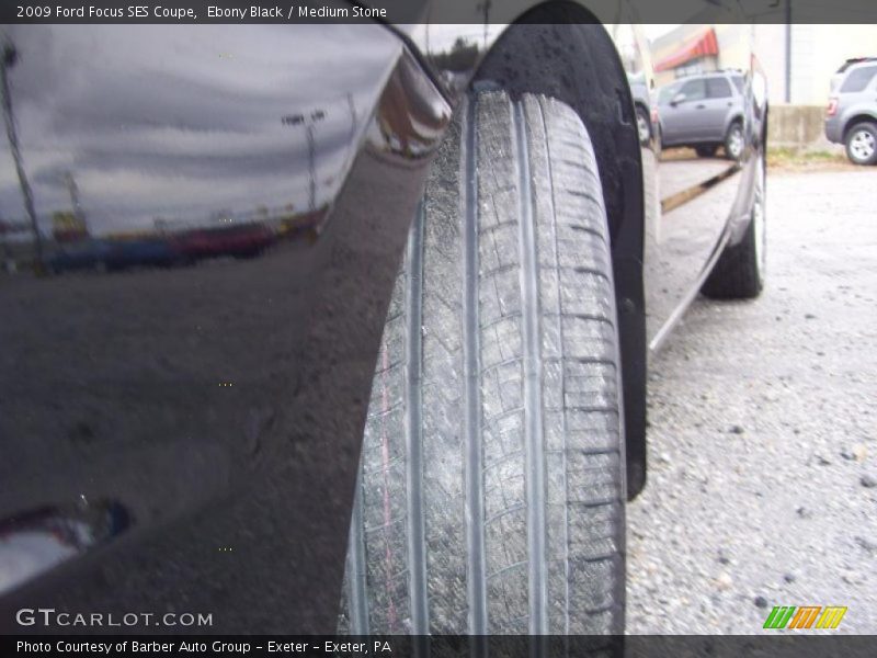 Ebony Black / Medium Stone 2009 Ford Focus SES Coupe