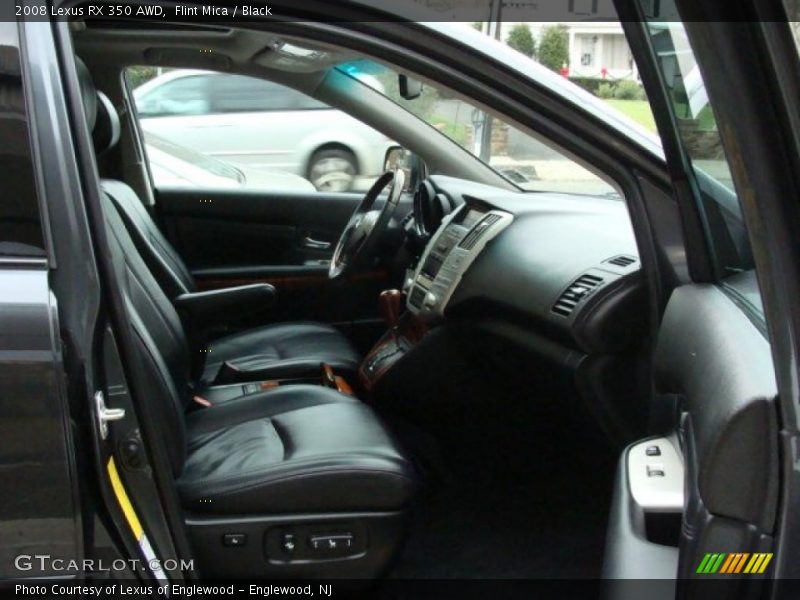 Flint Mica / Black 2008 Lexus RX 350 AWD