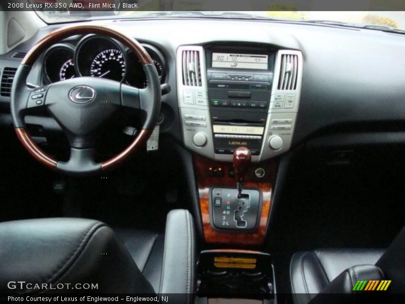 Flint Mica / Black 2008 Lexus RX 350 AWD