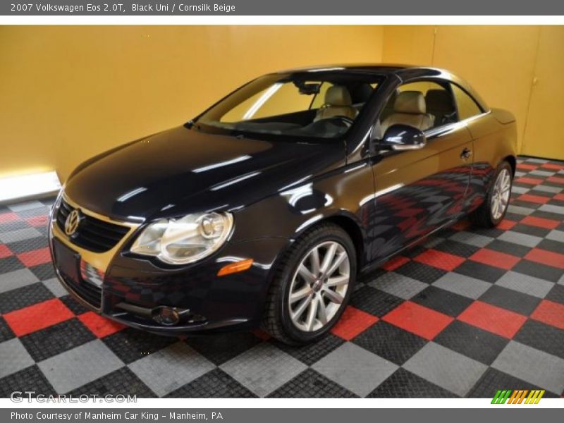 Black Uni / Cornsilk Beige 2007 Volkswagen Eos 2.0T