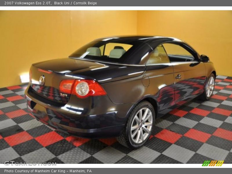 Black Uni / Cornsilk Beige 2007 Volkswagen Eos 2.0T