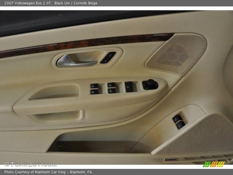Black Uni / Cornsilk Beige 2007 Volkswagen Eos 2.0T