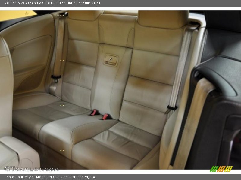 Black Uni / Cornsilk Beige 2007 Volkswagen Eos 2.0T