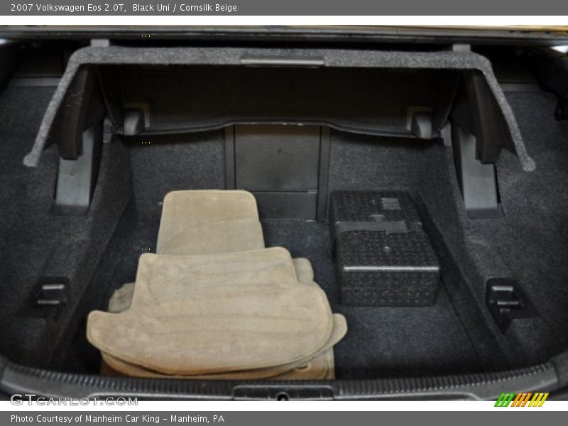 Black Uni / Cornsilk Beige 2007 Volkswagen Eos 2.0T