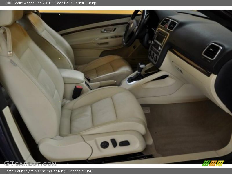 Black Uni / Cornsilk Beige 2007 Volkswagen Eos 2.0T