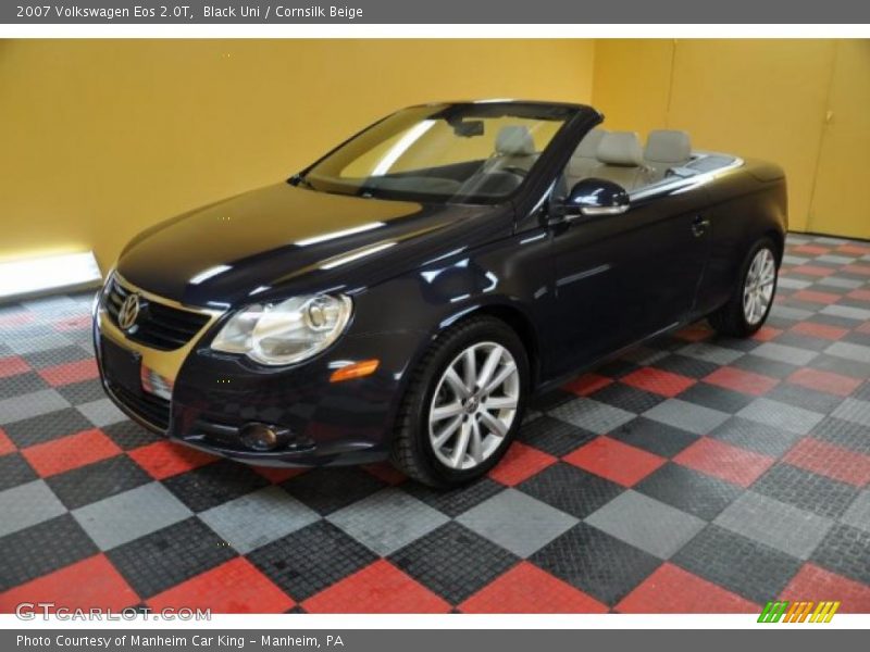 Black Uni / Cornsilk Beige 2007 Volkswagen Eos 2.0T