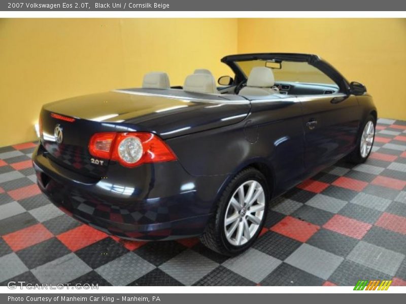 Black Uni / Cornsilk Beige 2007 Volkswagen Eos 2.0T