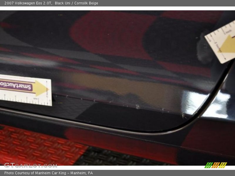 Black Uni / Cornsilk Beige 2007 Volkswagen Eos 2.0T