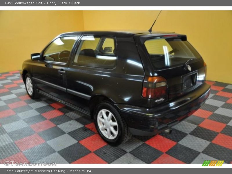 Black / Black 1995 Volkswagen Golf 2 Door