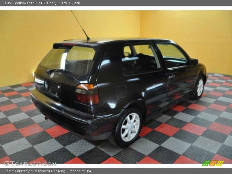 Black / Black 1995 Volkswagen Golf 2 Door