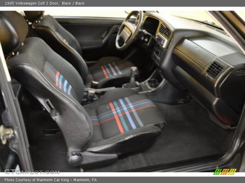  1995 Golf 2 Door Black Interior